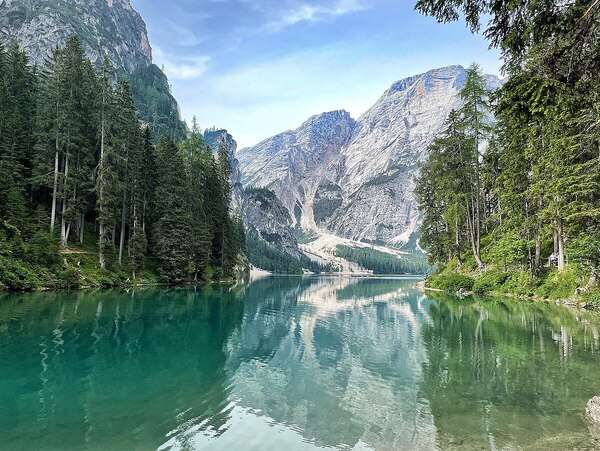 Rahulik metsarada ja pehme valgus hooajalises looduses